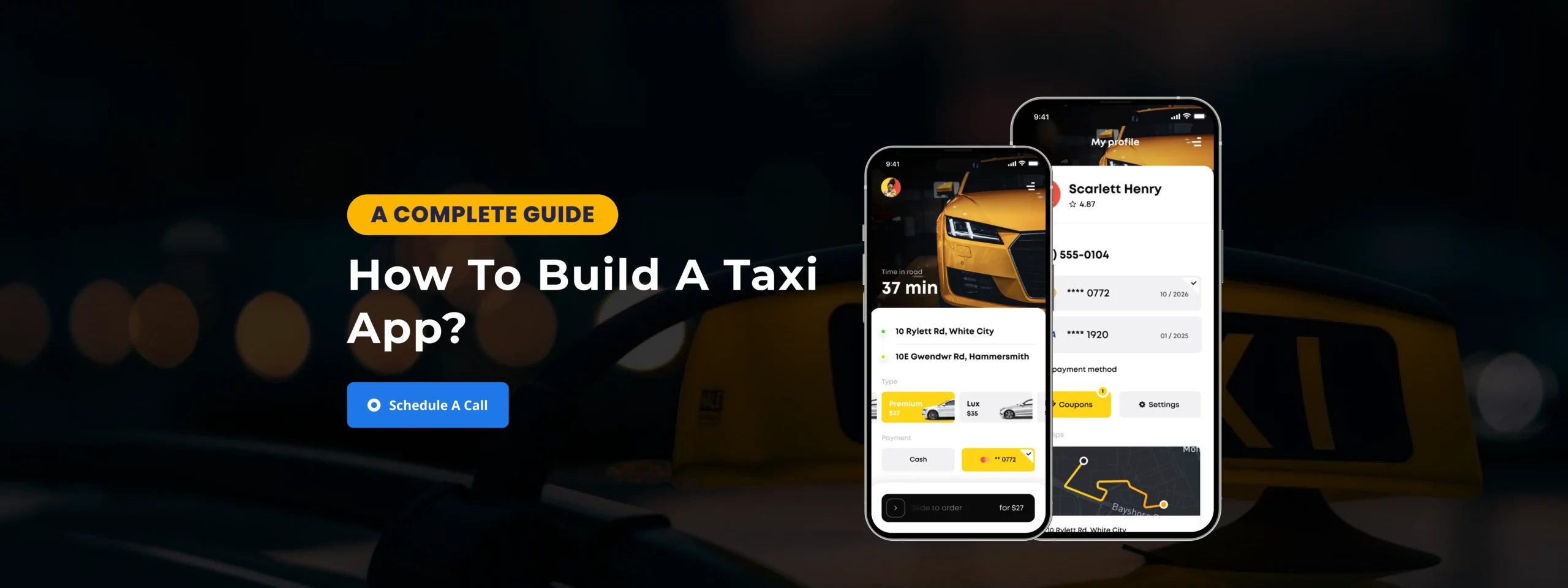 How To Build A Taxi App